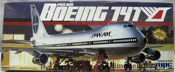 MPC 1/144 Boeing 747 Jumbo Jet Pan Am, 1-4751 plastic model kit